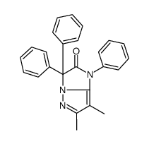 6,7-dimethyl-1,3,3-triphenylimidazo[1,2-b]pyrazol-2-one Structure