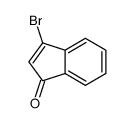 3-Bromo-1H-inden-1-one Structure