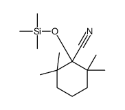 2,2,6,6-tetramethyl-1-trimethylsilyloxycyclohexane-1-carbonitrile Structure