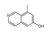 8-methyl-isoquinolin-6-ol Structure