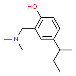 4-(sec-butyl)-2-[(dimethylamino)methyl]benzenol Structure