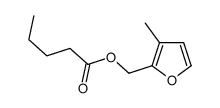 (3-methyl-2-furyl)methyl valerate Structure