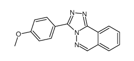 3-(4-methoxyphenyl)-[1,2,4]triazolo[3,4-a]phthalazine Structure