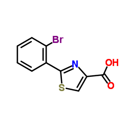 2-(2-Bromophenyl)-1,3-thiazole-4-carboxylic acid picture