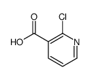 2-chloropyridine-3-carboxylic acid结构式