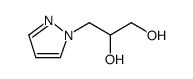 3-(1H-Pyrazol-1-yl)propane-1,2-diol structure