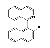 1-(2-bromonaphthalen-1-yl)isoquinoline Structure