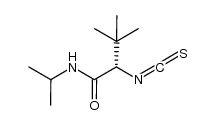 (S)-N-isopropyl-2-isothiocyanato-3,3-dimethylbutanamide结构式