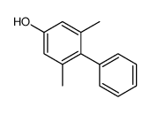 2,6-Dimethylbiphenyl-4-ol Structure