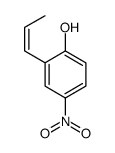 4-nitro-2-prop-1-enylphenol Structure