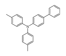4-methyl-N-(4-methylphenyl)-N-(4-phenylphenyl)aniline Structure