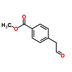 Methyl 4-(2-oxoethyl)benzoate structure