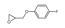 [(4-Fluorophenoxy)methyl]oxirane Structure