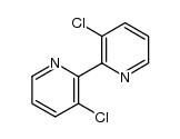 3,3'-dichloro-2,2'-bipyridine Structure