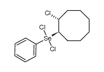 dichloro((1R,2R)-2-chlorocyclooctyl)(phenyl)-l4-selane结构式