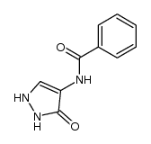 N-(3-oxo-2,3-dihydro-1H-pyrazol-4-yl)-benzamide结构式