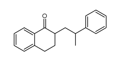 2-(2-phenyl-propyl)-3,4-dihydro-2H-naphthalen-1-one Structure