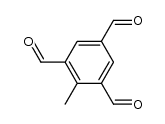 2-methylbenzene-1,3,5-tricarboxaldehyde Structure