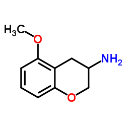 5-Methoxy-3-chromanamine structure
