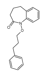 N-(3-phenyl-1-propoxy)-1,3,4,5-tetrahydro-2H-benzazepin-2-one Structure