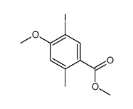 Methyl 5-iodo-4-methoxy-2-methylbenzoate Structure