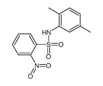 N-(2,5-dimethylphenyl)-2-nitrobenzenesulfonamide Structure