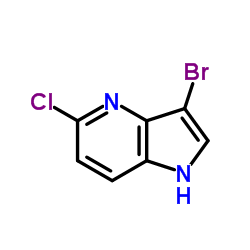 3-溴-5-氯-1H-吡咯并[3图片