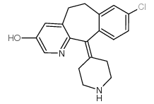 5H-苯并[5,6]环庚烷并[1,2-B]吡啶-3-醇,8-氯-6,11-二氢-11-(4-哌啶基IDENE)图片