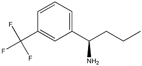 (1R)-1-[3-(TRIFLUOROMETHYL)PHENYL]BUTYLAMINE结构式