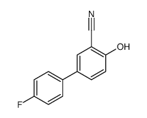 5-(4-fluorophenyl)-2-hydroxybenzonitrile Structure
