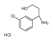 (S)-3-(3-chlorophenyl)-beta-alaninol HCl picture