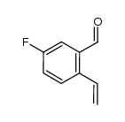 5-fluoro-2-vinyl-benzaldehyde Structure