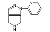 1-pyridin-2-yl-5,6-dihydro-4H-pyrrolo[3,4-c]pyrazole结构式