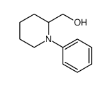 (1-phenylpiperidin-2-yl)methanol structure