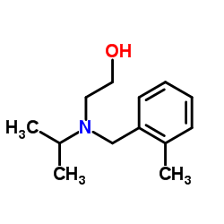 2-[Isopropyl(2-methylbenzyl)amino]ethanol结构式