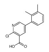2-chloro-5-(2,3-dimethylphenyl)pyridine-3-carboxylic acid结构式