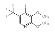 4-Iodo-2,3-dimethoxy-5-(trifluoromethyl)pyridine picture