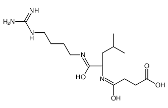 succinyl-leucyl-agmatine结构式