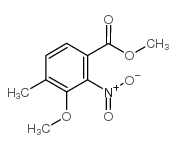 methyl 3-methoxy-4-methyl-2-nitrobenzoate structure