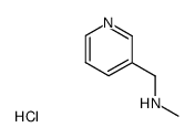 N-Methyl-N-(3-pyridylmethyl)amine dihydrochloride structure