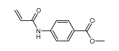 Benzoic acid, 4-[(1-oxo-2-propenyl)amino]-, methyl ester (9CI) picture