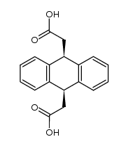 9,10-dihydroanthracene-9,10-diacetic acid Structure
