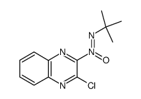 (Z)-2-(tert-butyl)-1-(3-chloroquinoxalin-2-yl)diazene 1-oxide结构式