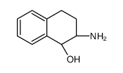 (1R,2S)-2-amino-1,2,3,4-tetrahydronaphthalen-1-ol结构式