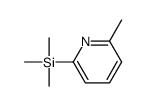 2-Methyl-6-(triMethylsilyl)pyridine结构式