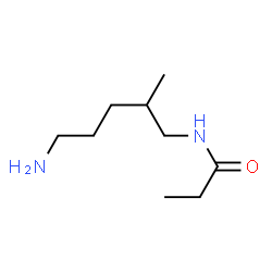 Propanamide,N-(5-amino-2-methylpentyl)-结构式