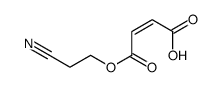 (Z)-4-(2-cyanoethoxy)-4-oxobut-2-enoic acid Structure