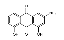 1,8-dihydroxy-3-amino-anthraquinone结构式