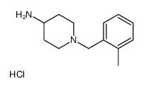 1-(2-甲基苄基)哌啶-4-胺盐酸盐结构式