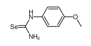 (4-methoxy-phenyl)-selenourea Structure